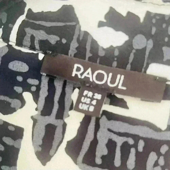 RAOUL Women's Long-Sleeved SILK  Shirt SIZE US 4, UK 8 - Picture 9 of 15